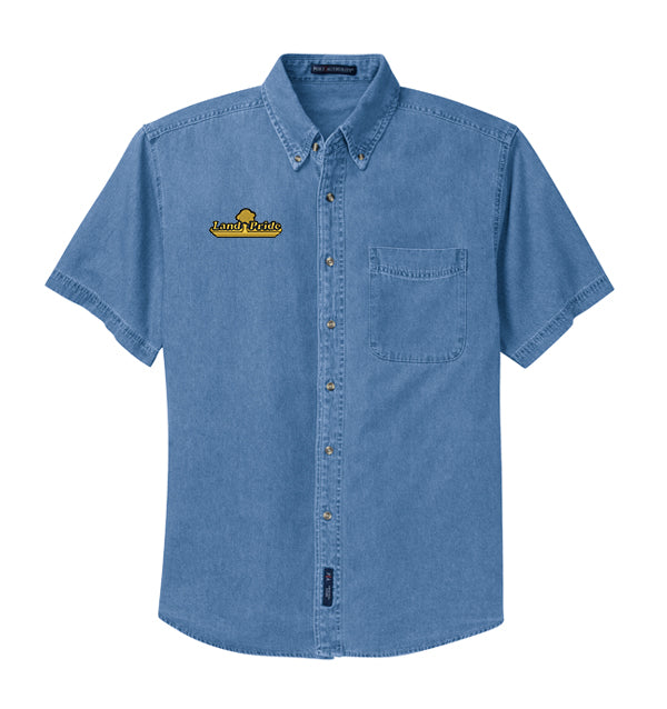 Port & Company® Short Sleeve Value Denim Shirt – ShopLandPride