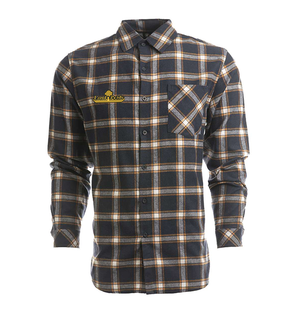 Burnside Open Pocket Long sleeve Flannel Shirt