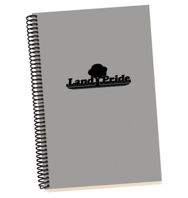 Land Pride Spiral Eco Notebook